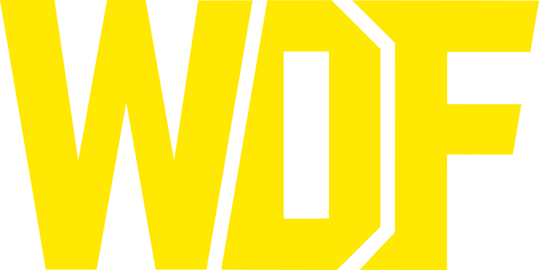 &quot;Retro WWF-Style&quot; WDF Logo &quot;B&quot;
